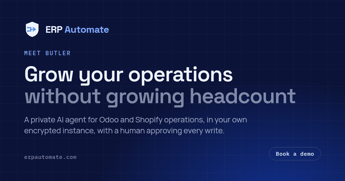 ERP Automate, the ERP automation product built by Brdy